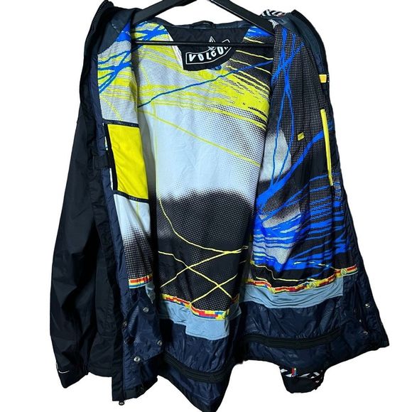 Volcom Cross Stone Insulated Snowboard Jacket Large - Picture 5 of 6